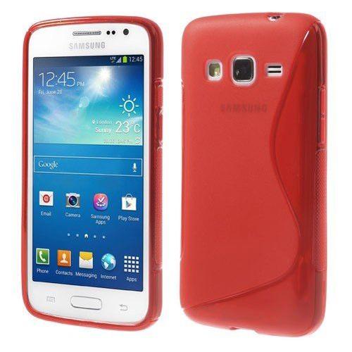 Coque Tpu Type S Pour Samsung G3815 Express 2 - Rouge