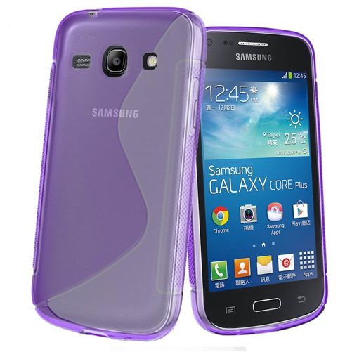 Coque Tpu Type S Pour Samsung G3500 Core Plus - Violet