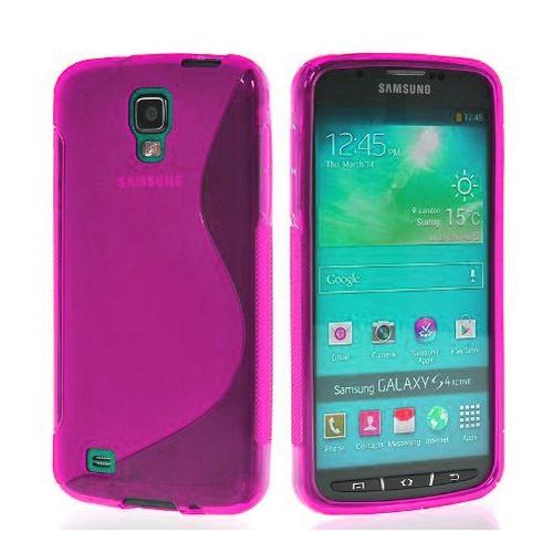 Coque Tpu Type S Pour Samsung Galaxy S4 Activ I9295 -Violette