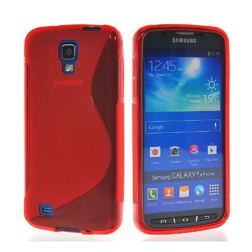 Coque Tpu Type S Pour Samsung Galaxy S4 Activ I9295 -Rouge