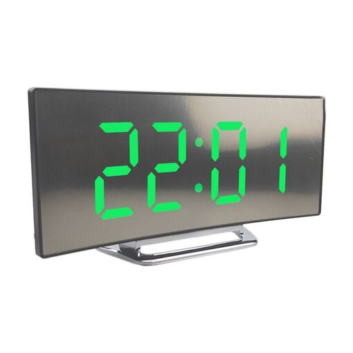 Montre Électronique Créative Avec Écran Incurvé, Grand Écran Led Ve...