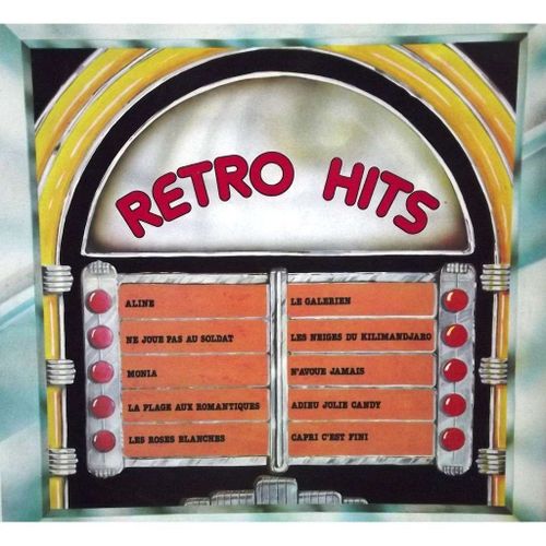 Disque Vinyle 33t Retro Hits. Aline / Le Galerien / Ne Joue Pas Au Soldat / Monia / N'avoue Jamais / La Plage Aux Romantiques / Adieu Jolie Candy / Les Roses Blanches / Capri C'est Fini
