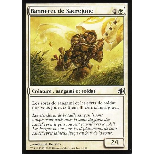 Banneret De Sacrejonc - Foil Leveciel Vf 
