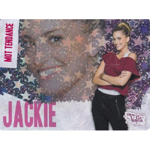 Carte Violetta - Jackie - Disney Fashion - Holographique N°84 - 