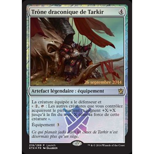 Magic Mtg - Trône Draconique De Tarkir - Foil - Les Khans De Tarkir 219/282 - R