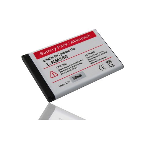 Batterie Li-Ion Pour Lg Km380 Km 380 500 Km500 Ks360 Ks 360 Kf300 Kf 300 Kf240 Kf 240 Kt520 Kt525 Kt 520 525 Km386 Km 386 Kf245 Km385 Km 385 Kf 245