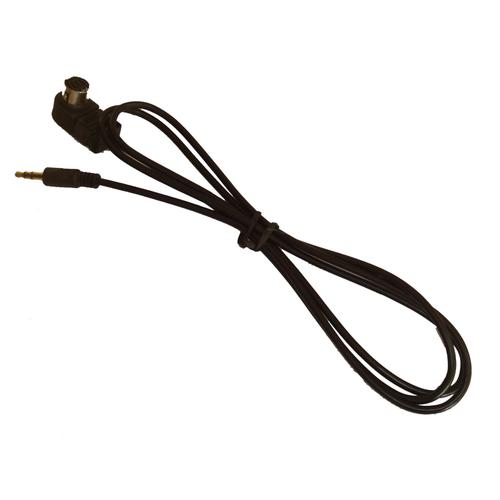 vhbw Câble adaptateur de ligne AUX Radio compatible avec Alpine CDA-105Ri, CDA-117Ri, CDA-7998R, CDA-9535R, CDA-9812RB, CDA-9830R voiture, véhicule