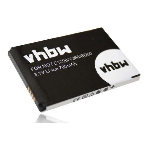 Vhbw Batterie Compatible Avec Motorola Wilder Mobil, Smartphone (700mah, 3.7v, Li-Ion)