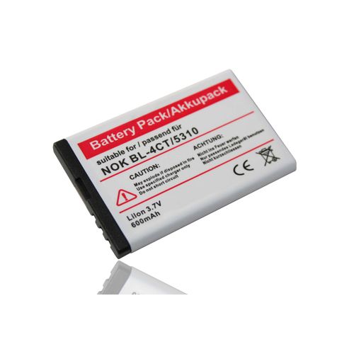 Batterie Li-Ion Pour Nokia X3, Nokia 7230, Nokia 6700 Slide, Remplace Les Batteries Nokia Bl-4ct