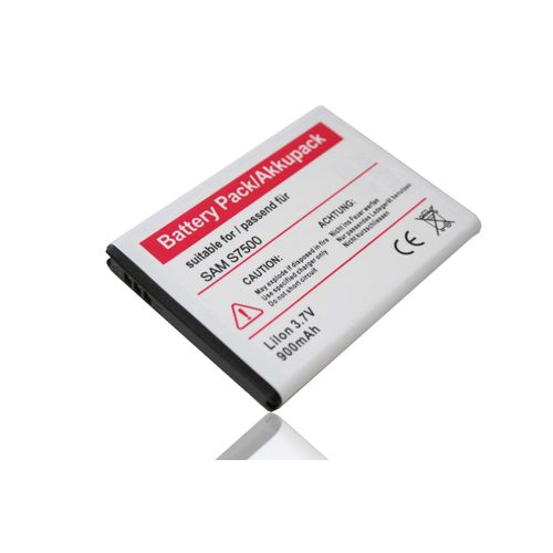 Batterie Li-Ion 900mah Pour Samsung Galaxy Ace Plus, Galaxy Mini 2, Gt-S6500, Gt-S7500, Jena Remplace Eb464358vu, Eb464358vubstd