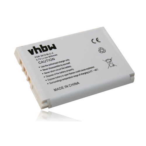 Vhbw Batterie Compatible Avec Cipherlab 8000, 8200, 8300, Cpt-8300 Smartphone (900mah, 3,7v, Li-Ion)