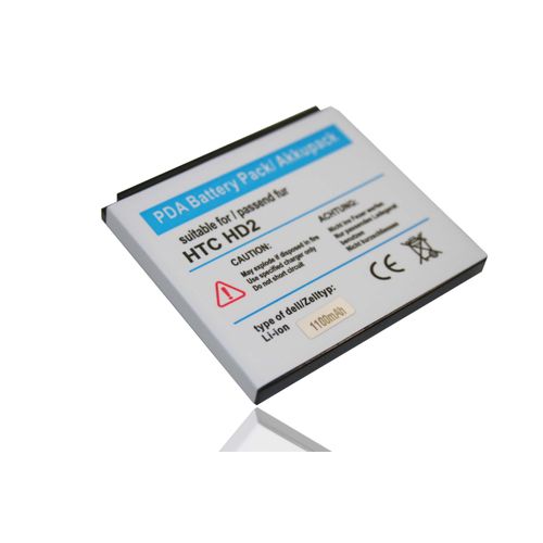 Batterie Li-Ion 1100mah Compatible Pour Htc Hd2 / T8585 / Leo / Leo 100 Remplace 35h00128-00m / Ba S400
