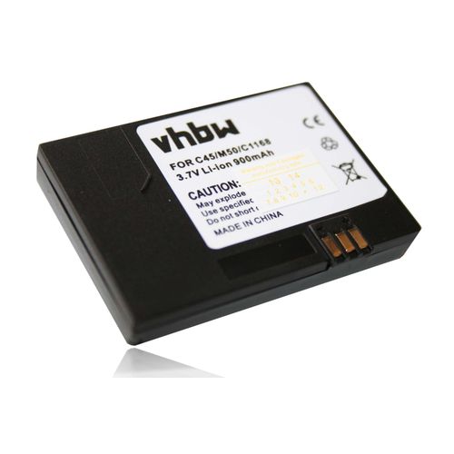 Vhbw Batterie Compatible Avec Siemens A50, C45, C45i, M50, Mt50 Smartphone (900mah, 3,7v, Li-Ion)