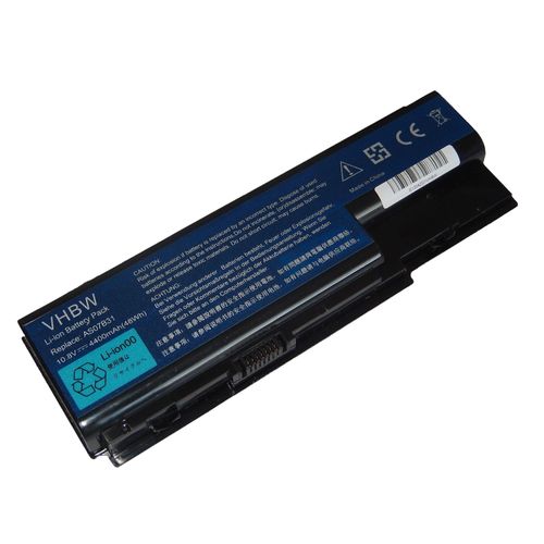 vhbw Batterie 4400mAh pour notebook Acer Aspire 6920G-834G32Bn, 5920G-3A2G25Mn, 7720Z, 5920G-602G16Mn 7720G 5920G-602G25Mn 7720G-1A2G16Mi 5920-6582