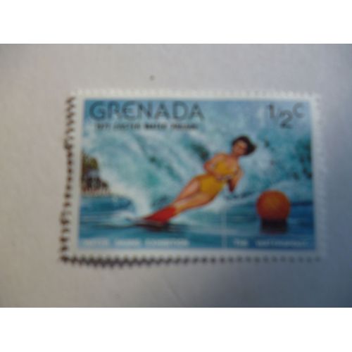 Timbre "Grenada :Easter Water Parade:Ski Nautique".