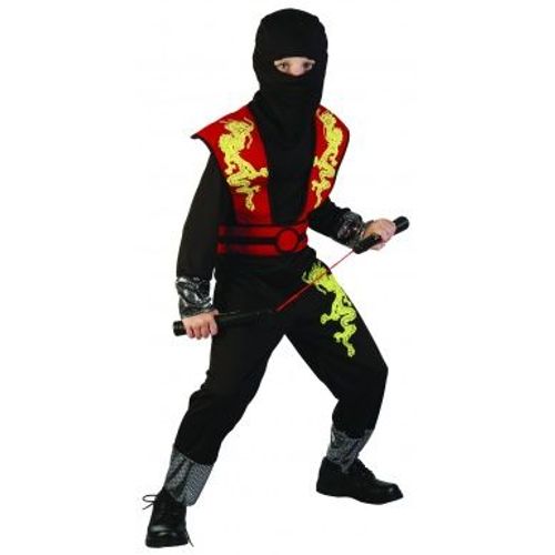 Déguisement Ninja Garçon, Taille 7 - 9 Ans (M)