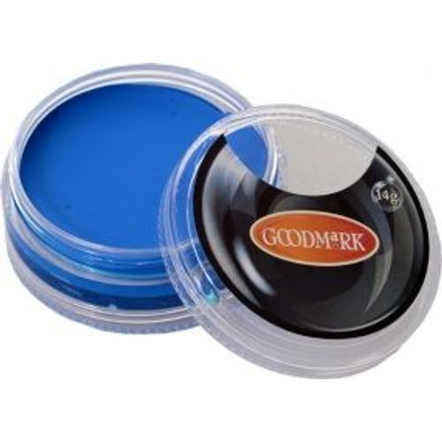 Maquillage À L'eau Bleu, Couleur Bleu
