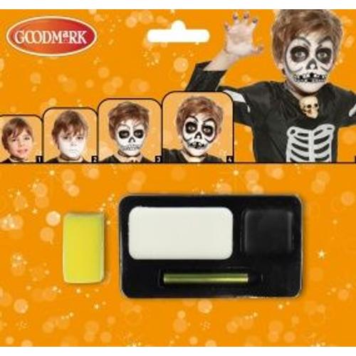 Kit Maquillage Squelette Halloween,