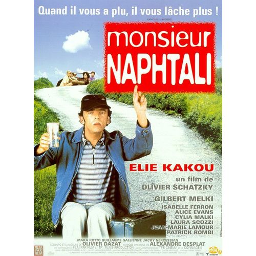 Monsieur Naphtali - Affiche Originale De Cinéma - Format 120x160 Cm - Un Film De Olivier Schatzky Avec Elie Kakou, Gilbert Melki, Isabelle Ferron, Alice Evans, Cyria Malki - Année 1999