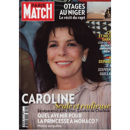 Paris Match / 23-09-2010 N°3201 : Caroline De Monaco (8p) - Julie Depardieu (8p) - Raphael (3p)