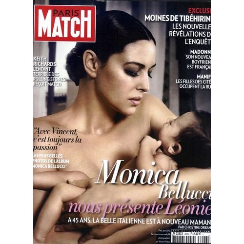 Paris Match 3206 Monica Bellucci Keith Richards Madonna Calamity Jane Aaron Taylor Swift Mick Jagger