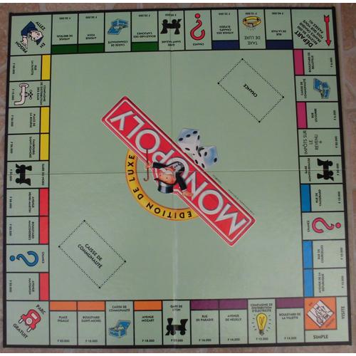 Monopoly Édition De Luxe Ancienne