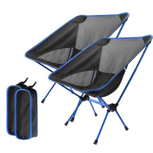 Chaises De Camping Lot De 2 Chaise De Camping Pliable Ultralégère Chaise Pliante Pour Goodnice