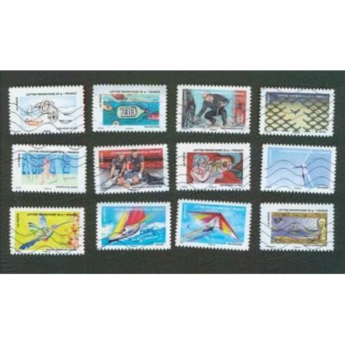 Serie " Le Timbre Fête L' Air"