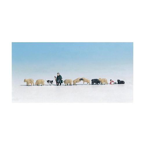 11 Figurines N ? Bergers Et Moutons ?-Noch