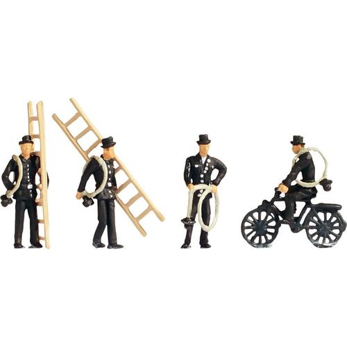 4 Figurines De Ramoneurs Noch H0 15052-Noch