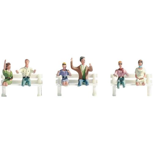 Figurines Conducteurs De Cabriolet Sans Pieds Noch H0 15911-Noch