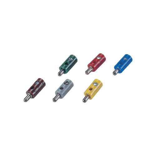 Fiche Banane Miniature Mâle 2,6 Mm Bleue-No Name