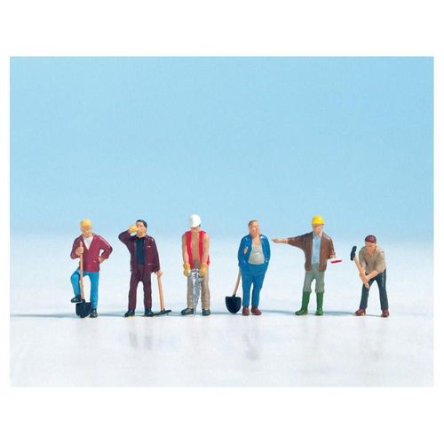 Figurines H0 « Ouvriers Du Bâtiment »-Noch