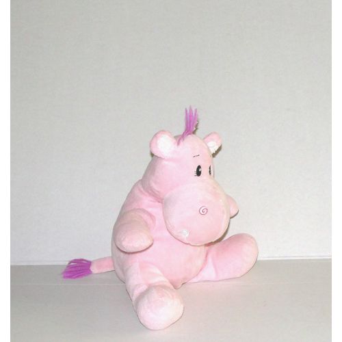 Hippopotame Rose Tous Doux Doudou Nicotoy 26cm