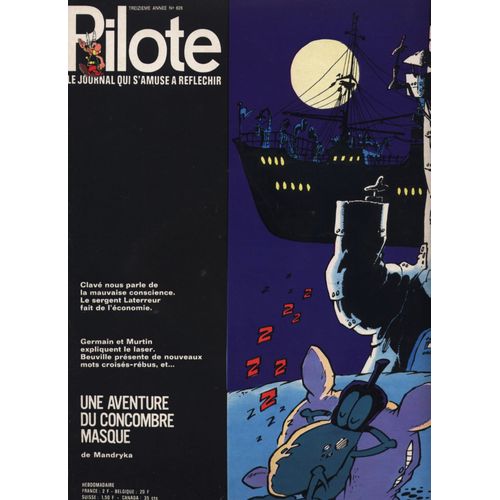 Pilote N° 626, Le Journal Qui S'amuse À Réfléchir