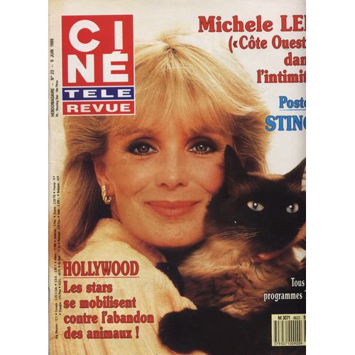 Ciné Revue N° 23 - 1988 : Michele Lee / Sting / Bruce Springsteen / Daniéle Delorme ... 
