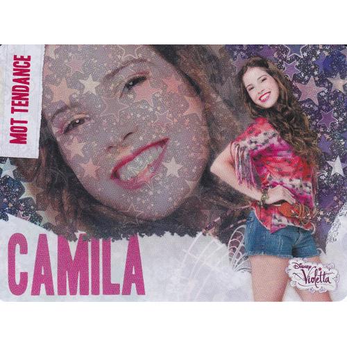 Carte Violetta - Camila - Disney Fashion - Holographique - N°104 -