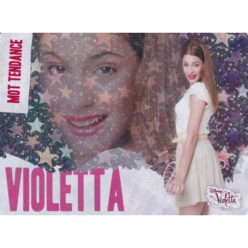 Carte Violetta - Violetta -Disney Fashion - Holographique - N°105 - 