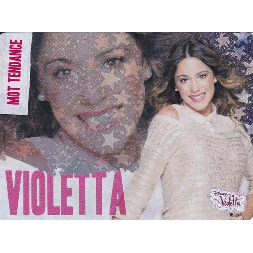 Carte Violetta - Violetta - Disney Fashion - Holographique - N°86 -