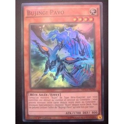 Carte Yu Gi Oh - Bujingi Pavo - Mp14-Fr240 - Super Rare