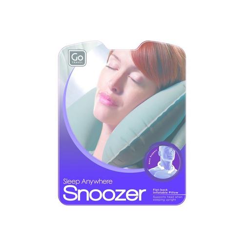 Go Travel The Snoozer Travel Pillow (Light Grey)