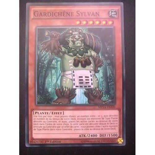 Carte Yu Gi Oh - Gardichene Sylvan - Mp14-Fr200 - Commune