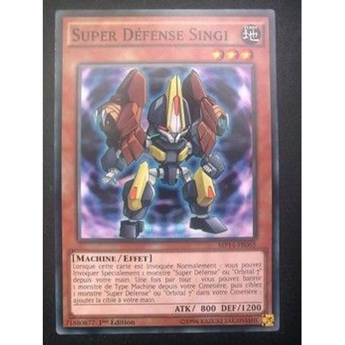 Carte Yu Gi Oh - Super Defense Singi - Mp14-Fr065 - Commune