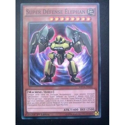 Carte Yu Gi Oh - Super Defense Élephan - Mp14-Fr064 - Commune