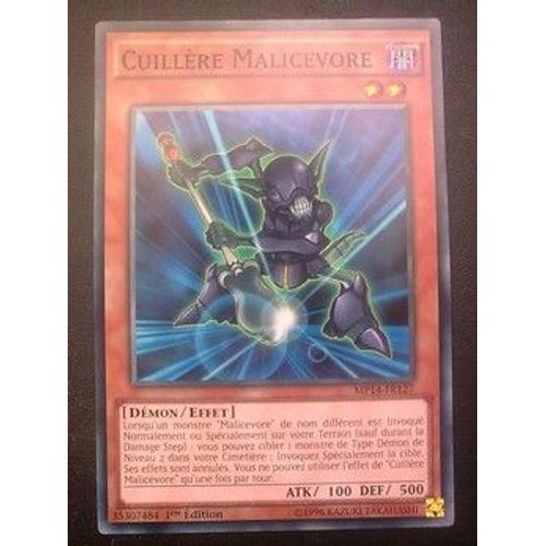 Carte Yu Gi Oh - Cuillère Malicevore - Mp14-Fr127 - Commune