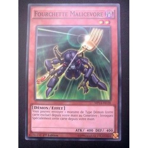 Carte Yu Gi Oh - Fourchette Malicevore - Mp14-Fr128 - Commune