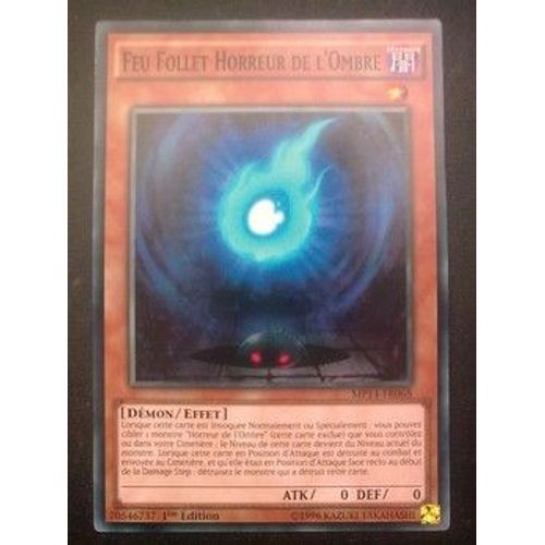 Carte Yu Gi Oh - Feu Follet Horreur De L'ombre - Mp14-Fr068 - Commune