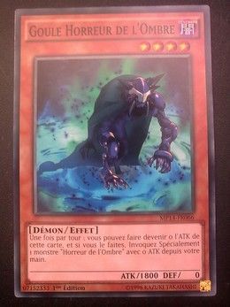 Carte Yu Gi Oh - Goule Horreur De L'ombre - Mp14-Fr066 - Commune