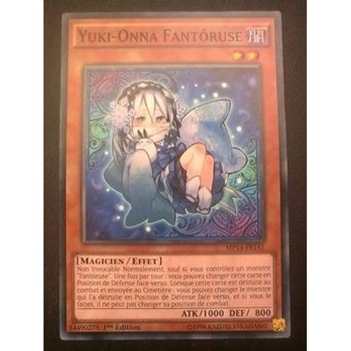 Carte Yu Gi Oh - Yuki Onna Fantoruse - Mp14-Fr141 - Commune
