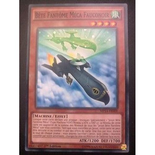 Carte Yu Gi Oh - Bete Fantome Méca Fauconoir - Mp14-Fr009 - Commune